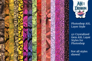 Download Crystal Gem Photoshop ASL Layer Styles - Photoshop Collection
