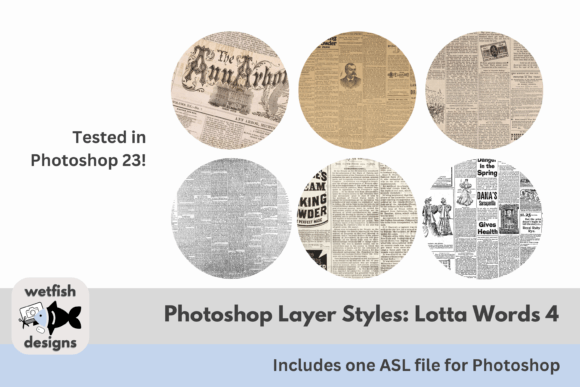 Download Lotta Words Photoshop Layer Styles 4 - Photoshop Collection