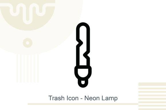 Download Trash Icon - Neon Lamp - Neon lamp Collection