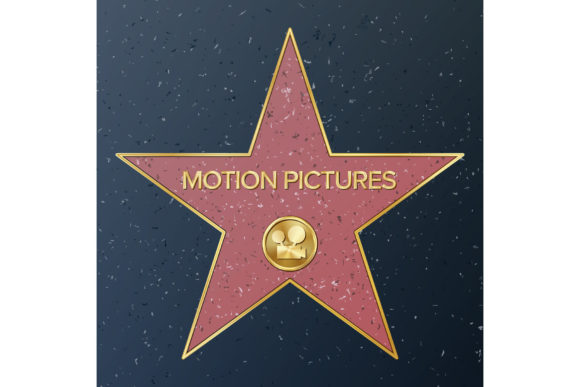 Download Hollywood Walk of Fame. Vector Star - Holly Collection