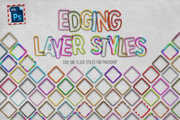 Download Edging Photoshop Layer Styles - Photoshop Collection