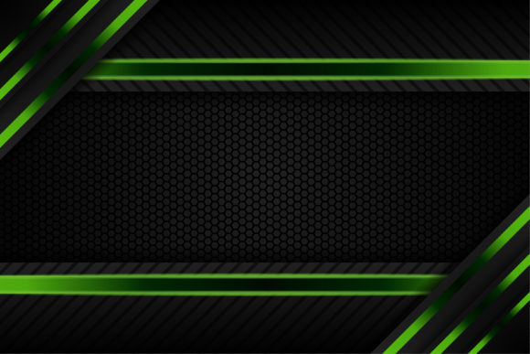 Download Green Black Geometric Background - Premium Resources