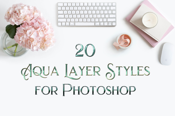 Download 20 Aqua Layer Styles for Photoshop - Photoshop Collection
