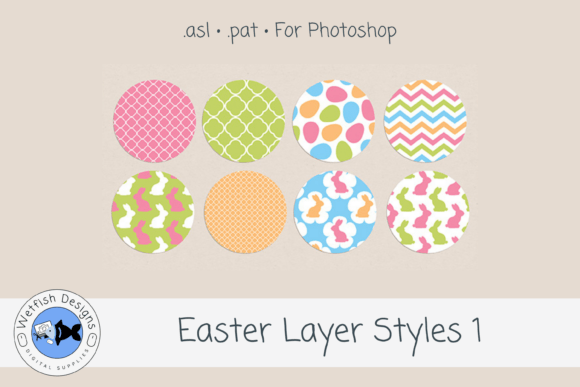 Download Easter Photoshop Layer Styles 1 - Photoshop Collection